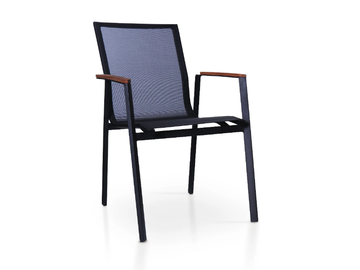 TEXTILENE - Batyline® chair with armrests by 5A Design - view 2